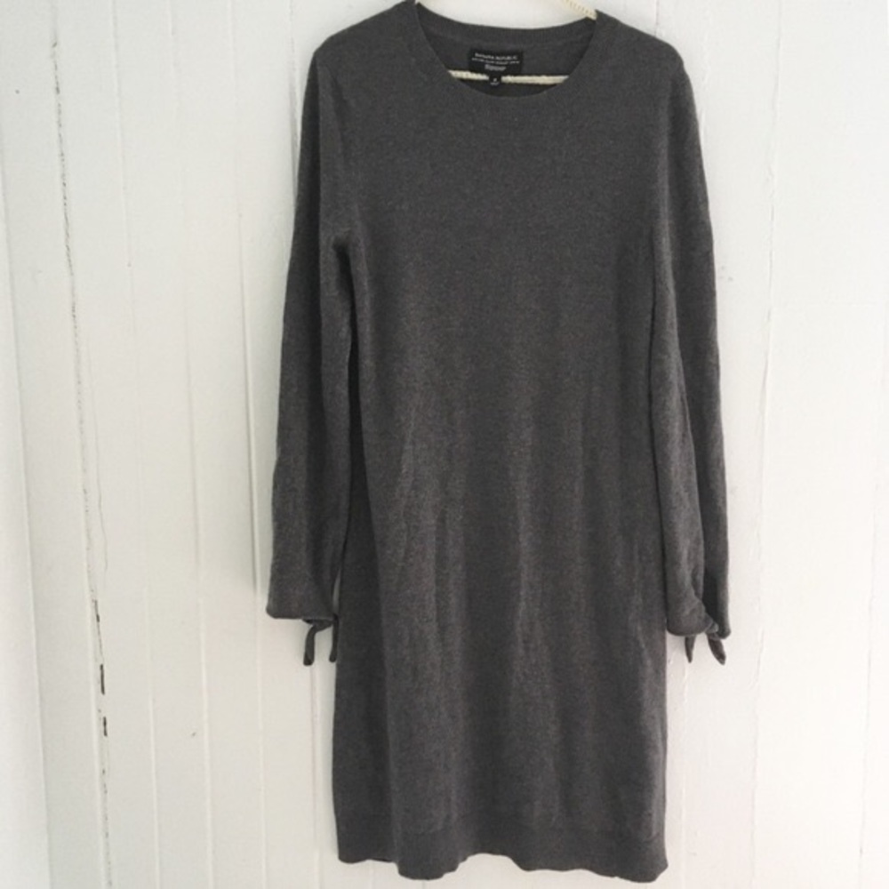 Banana Republic Filpucci Grey Sweater Dress